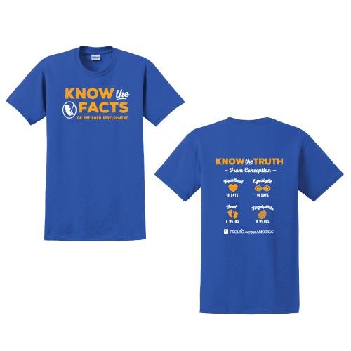 T Shirt- Know The Facts